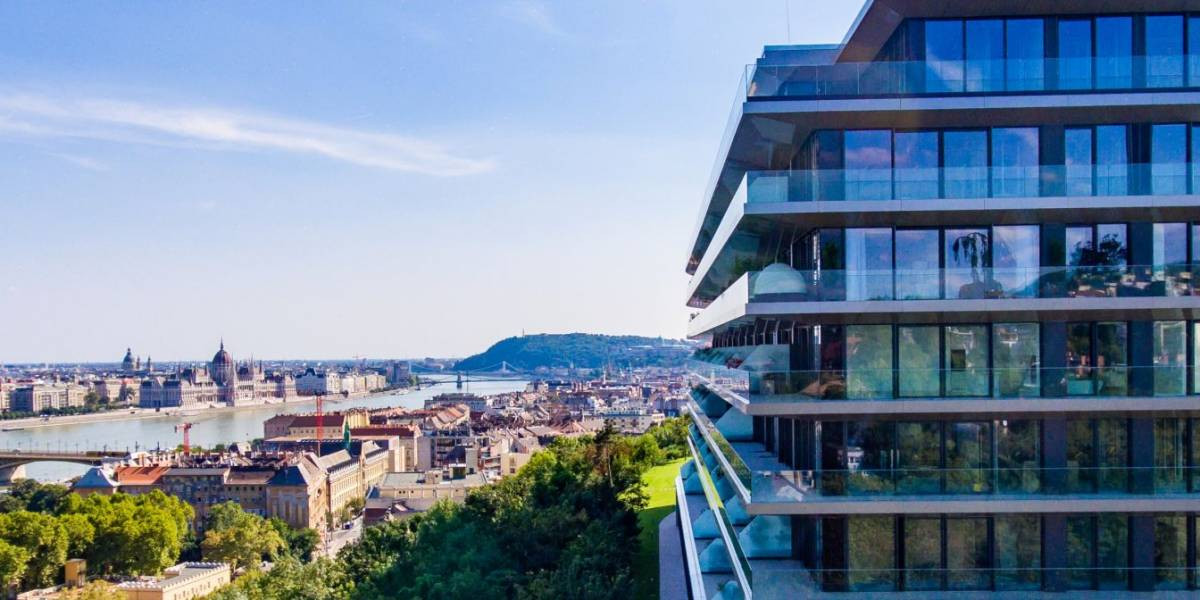 Penthouse kilátással a Parlamentre