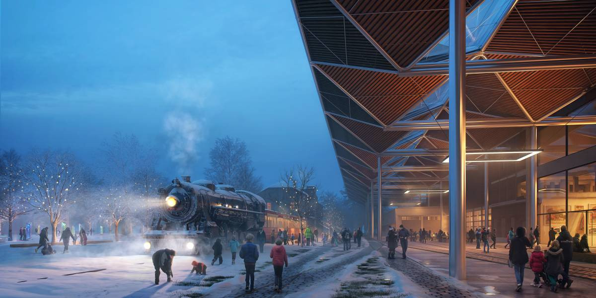 Megvételre került a CÉH és a londoni Foster + Partners pályaműve a Közlekedési múzeum pályázatán